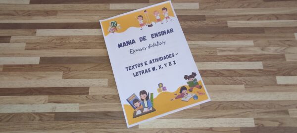 Textos e atividades - Letras W, X, Y e Z - Image 2