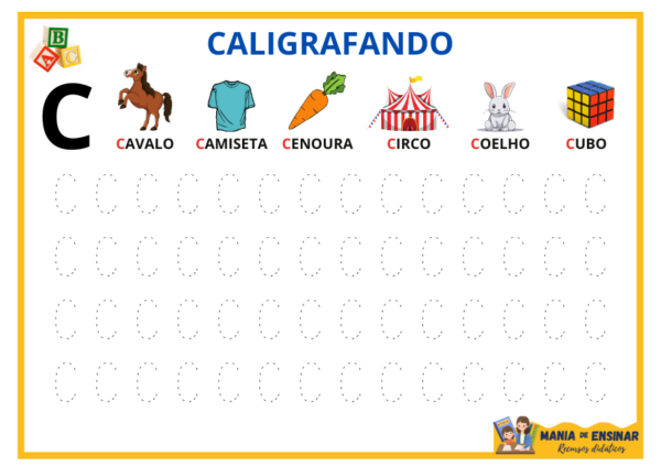Compre Junto Alfabeto - Psicomotricidade Caixa Alta e Letra Cursiva - Image 4