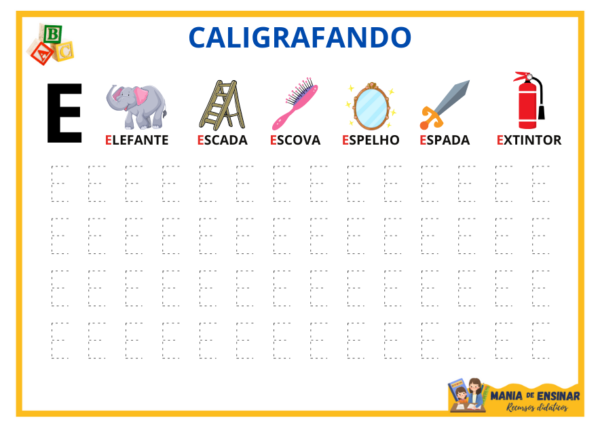 Compre Junto Alfabeto - Psicomotricidade Caixa Alta e Letra Cursiva - Image 6