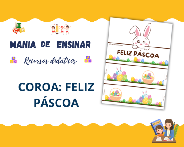Coroa Feliz Páscoa