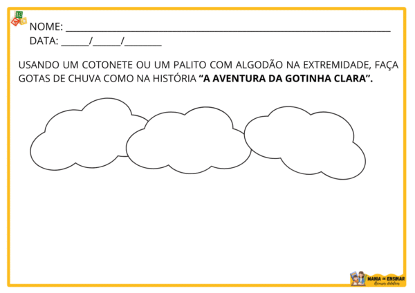 Kit Livro A Aventura da Gotinha Clara + Atividades - Image 4